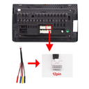 HD 360 Degree Car Camera 1080P 8K 3D AHD Surround View Right+Left+Front+Rear View Reverse Camera For Android Navigation Reverse