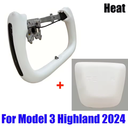 Шкіряне кермо автомобіля Tesla 3