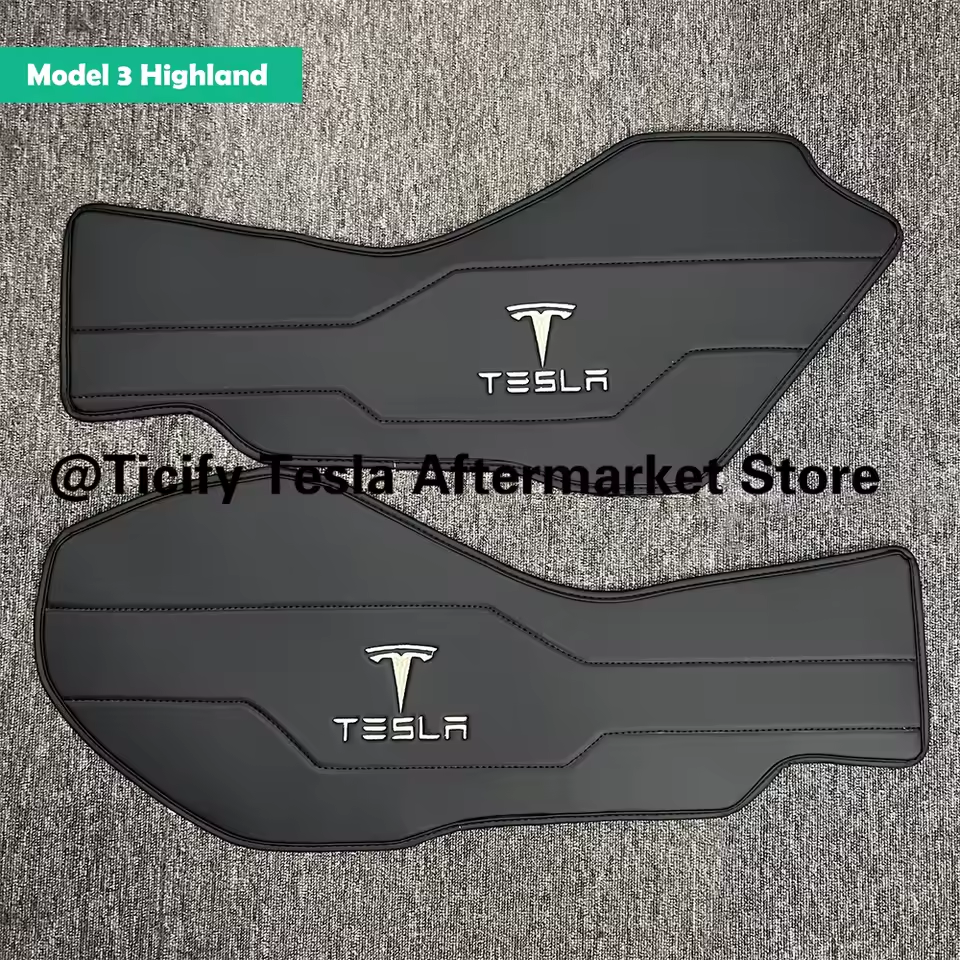 Захисні накладки боковини центральної консолі Tesla 3