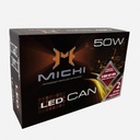 Світлодіодна LED лампа Michi MI LED Can H7 5500K 12-24V - 50W (шт.) 