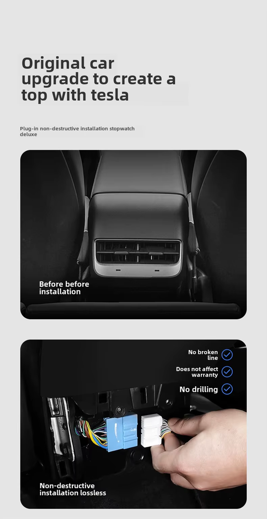 Задній дисплей для Tesla