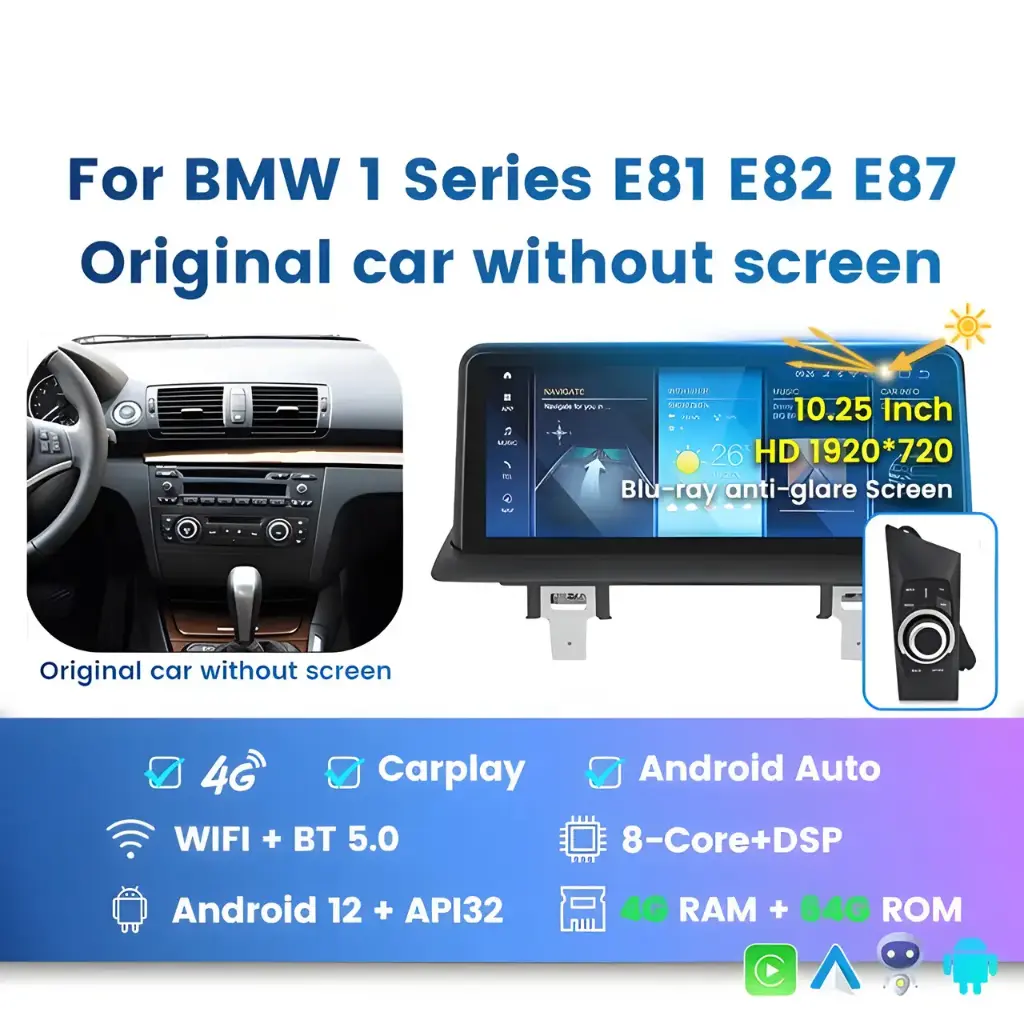 Штатна магнітола BMW 1