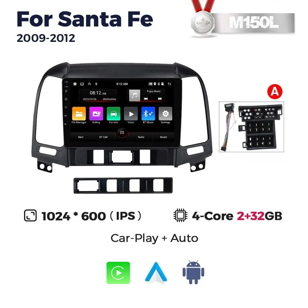 Магнітола Hyundai Santa Fe