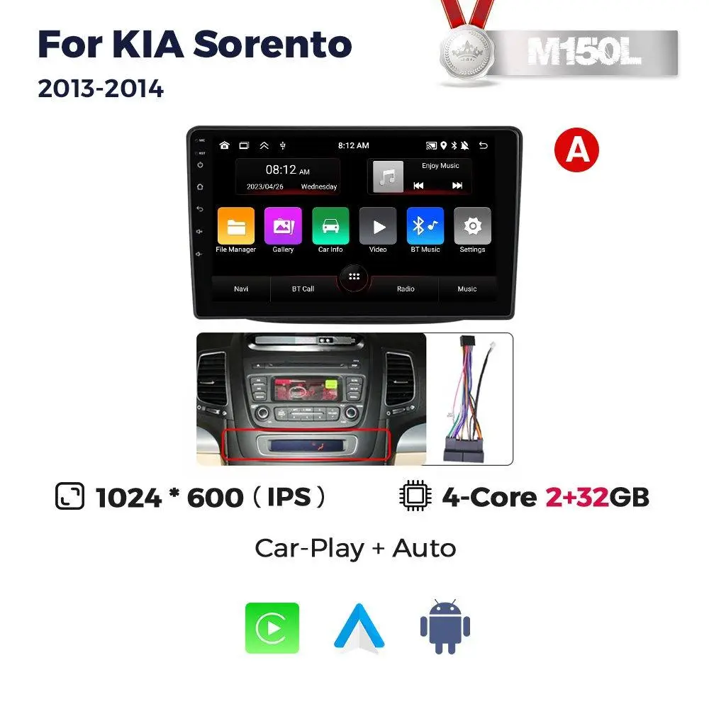 Магнітола Kia Sorento 2