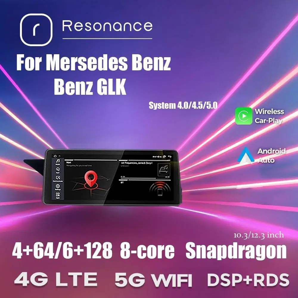 Магнітола Mercedes Benz GLK