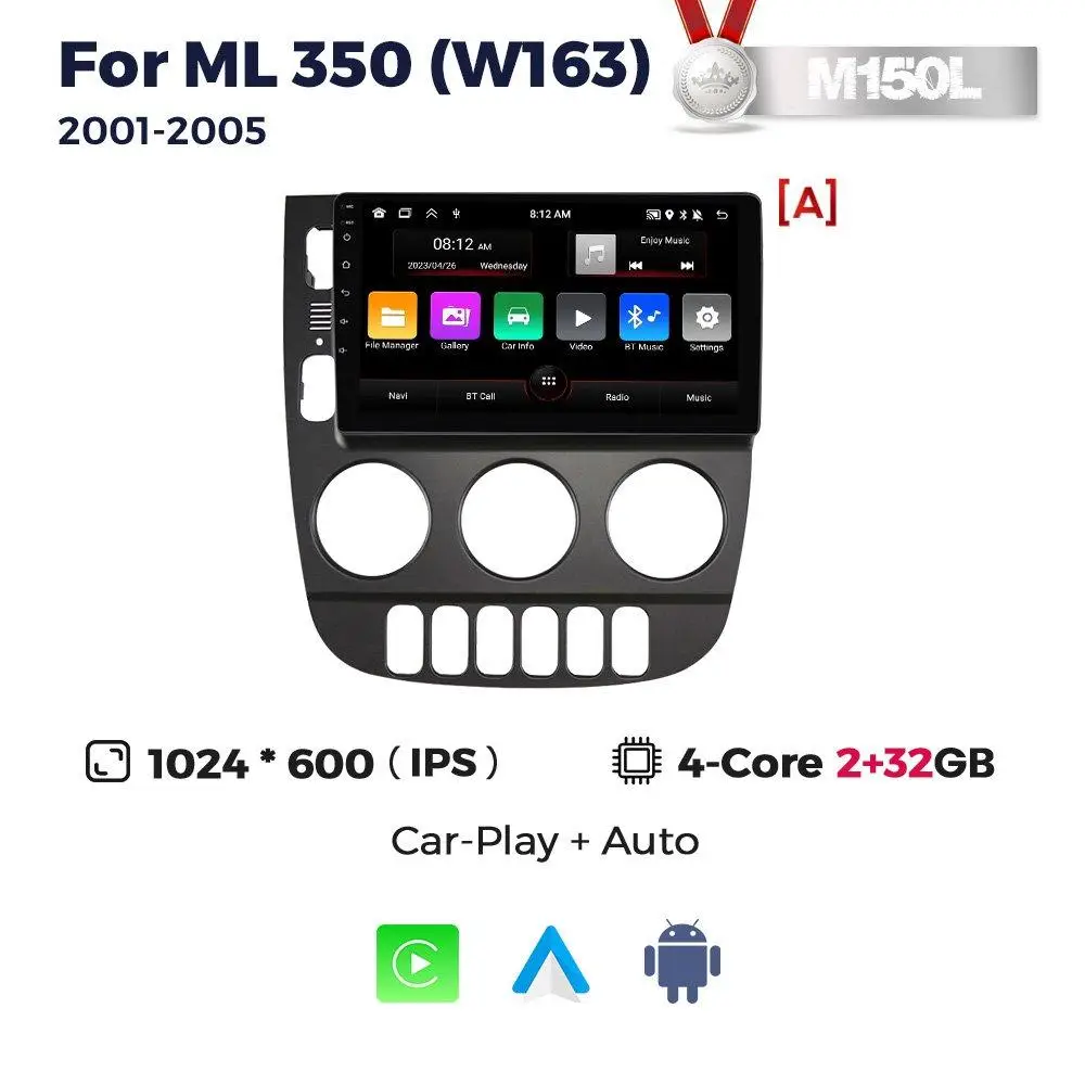 Магнітола Mercedes-Benz ML-Class