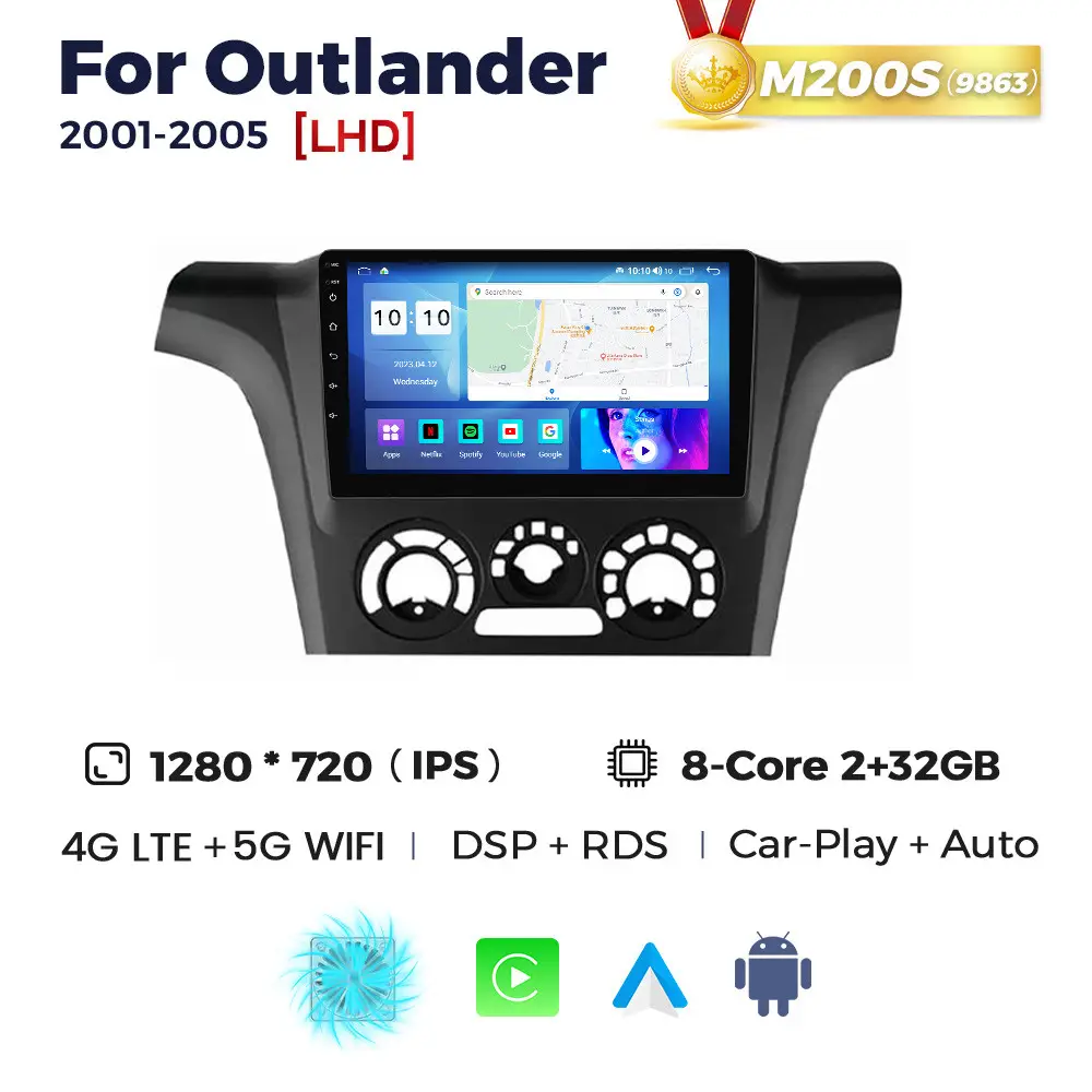 Магнітола Mitsubishi Outlander 1