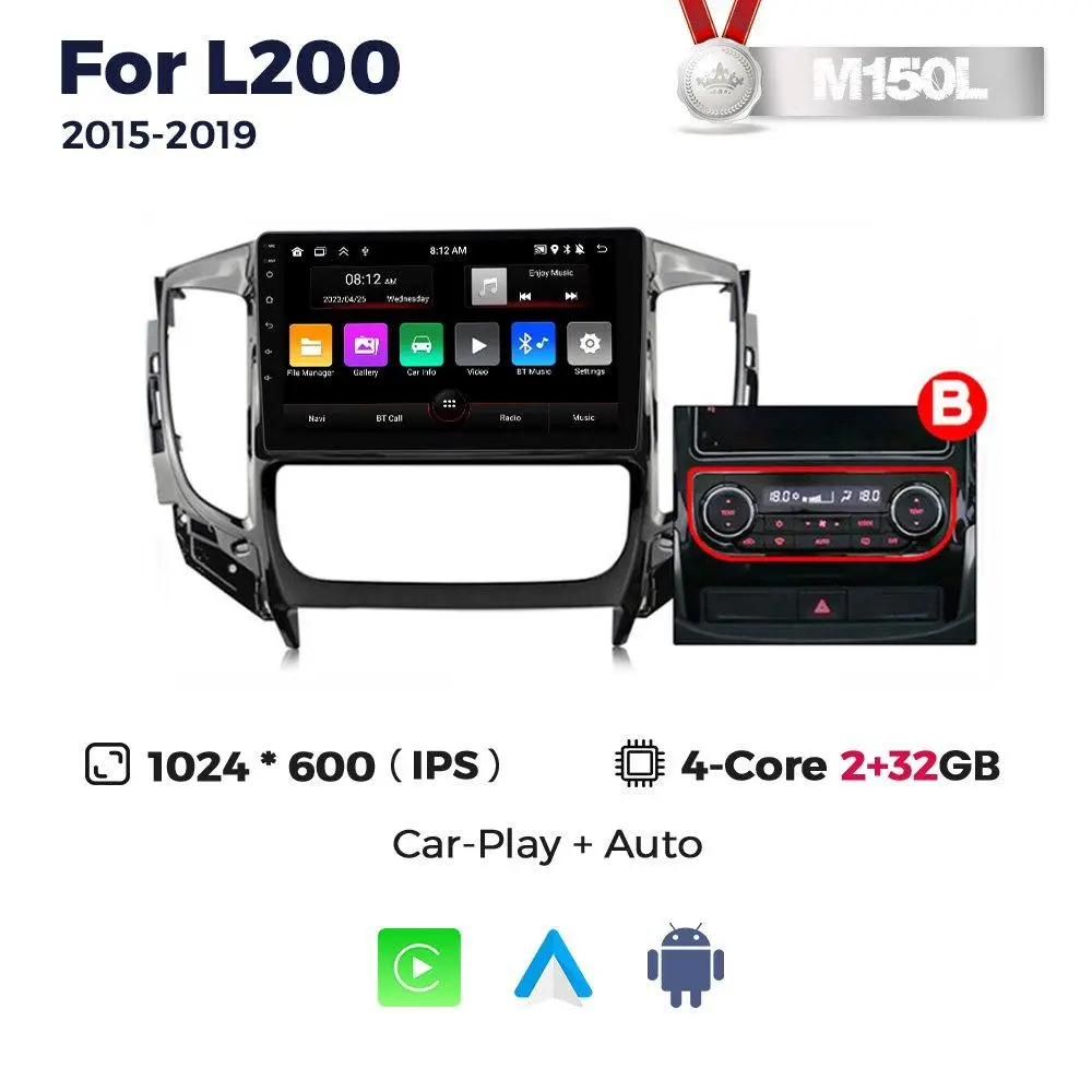 Магнітола Mitsubishi L200 5