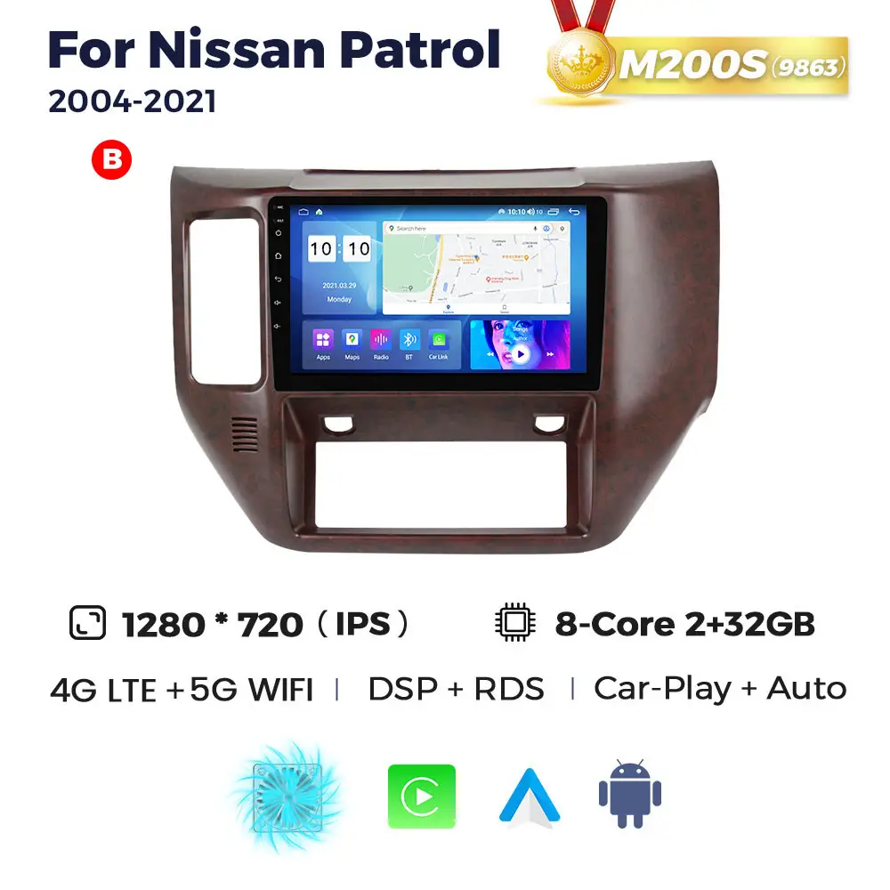 Магнітола Nissan Patrol (Safari, Y62)