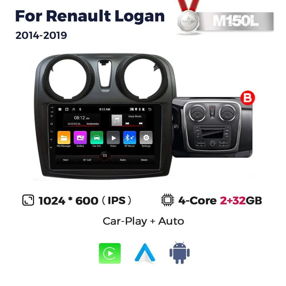 Магнітола Renault Logan (L52/K52)