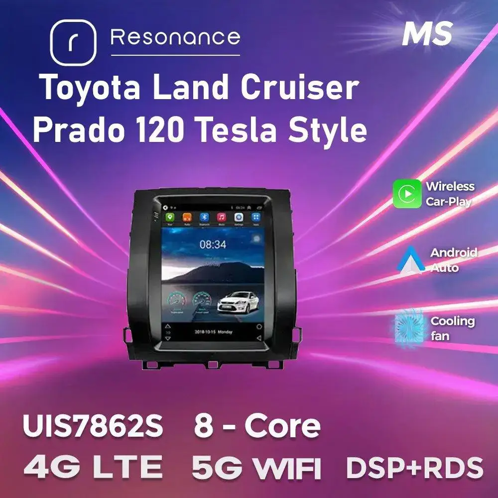  Мультимедіа Toyota Land Cruiser Prado 120