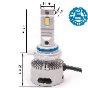 9012 (5000К) Prime-X TX Pro комплект світлодіодних ламп 