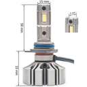 9012/HIR2 (5000К) Prime-X Fog комплект світлодіодних ламп (2 шт.) 