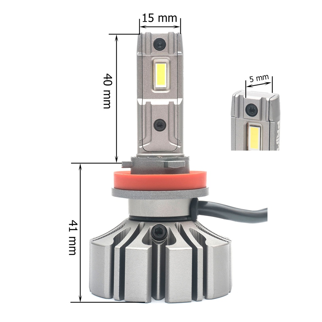 H8/H11 (5000К) Prime-X Fog комплект світлодіодних ламп (2 шт.) 