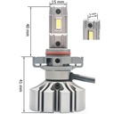 H16(EU) (5000К) Prime-X Fog комплект світлодіодних ламп (2 шт.) 