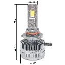 9005 (5000К) Prime-X MAX Pro комплект світлодіодних ламп (2 шт.) 