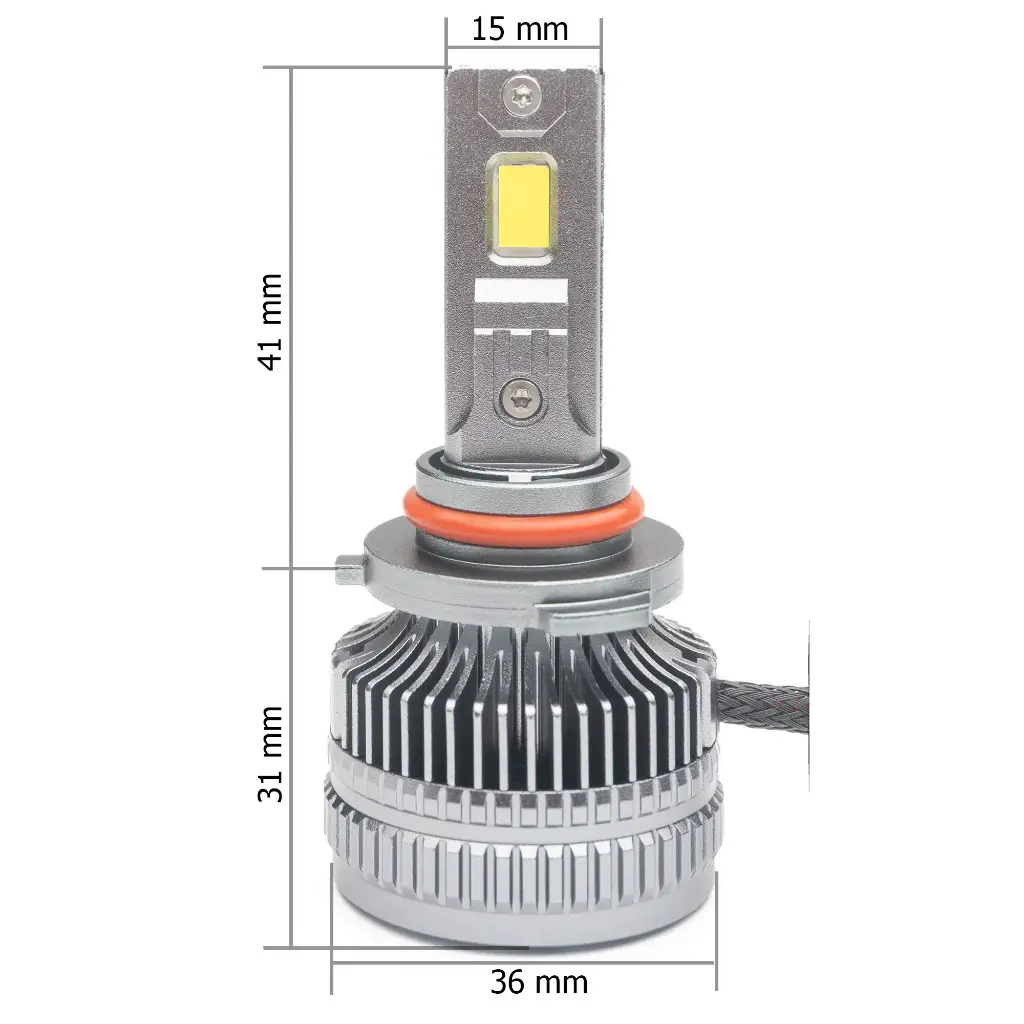 9006 (5000К) Prime-X MAX Pro комплект світлодіодних ламп (2 шт.) 