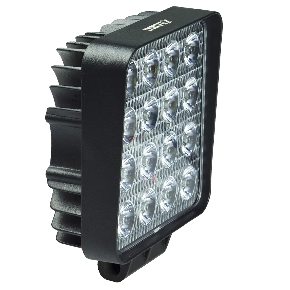 Фара додаткового світла DriveX WL SQ-02 FL 16-48W 107x107mm Серія - робоче світло