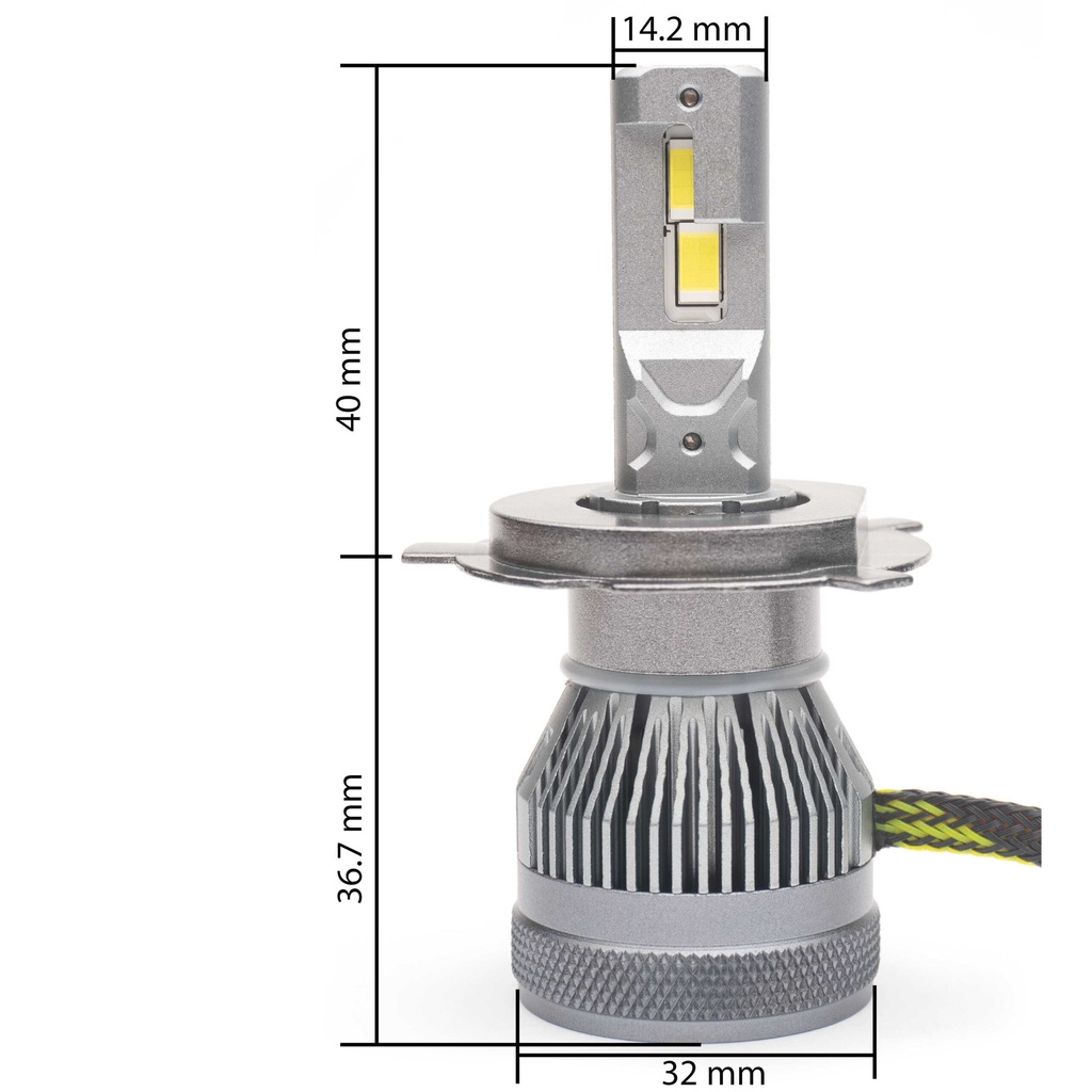 H4 (5000К) Prime-X SM Pro комплект світлодіодних ламп (2 шт.) 