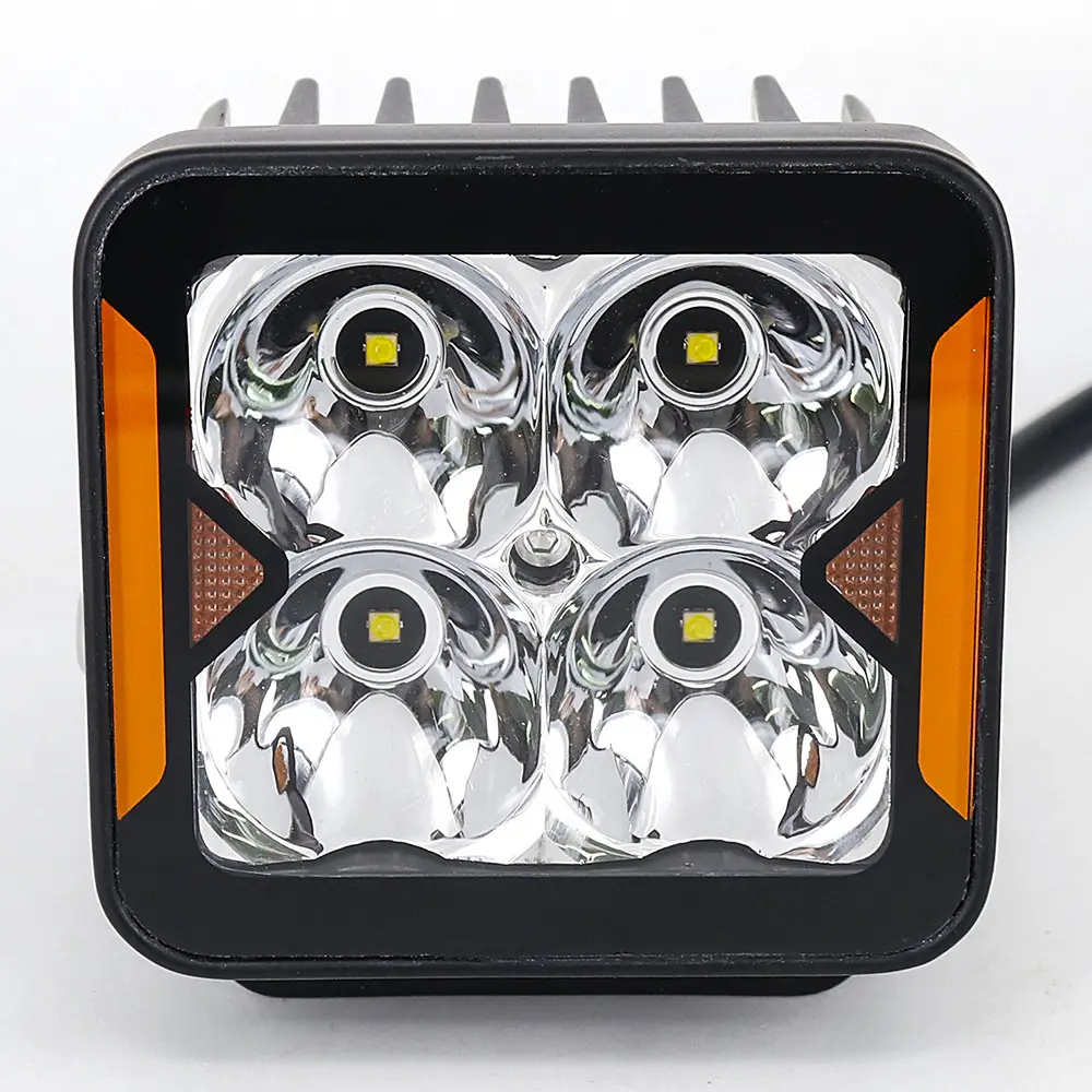 Фара додаткового світла DriveX WL SQ-103 DLX 3" SP+DRL 4L-20W OSR