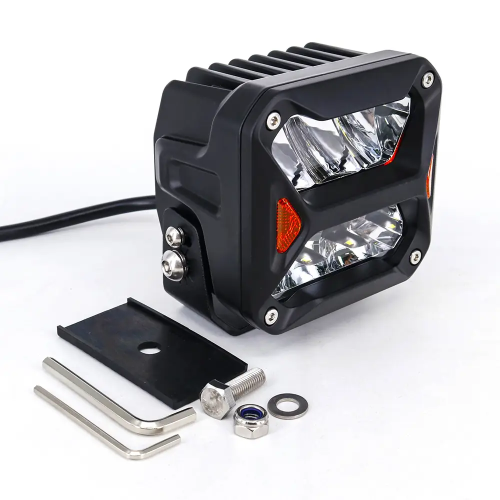 Фара додаткового світла DriveX WL SQ-112 DLX 4" SP+DRL 6L-30W OSR