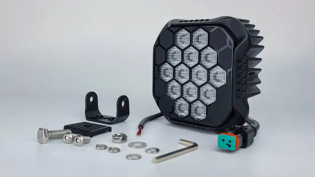 Фара додаткового світла DriveX WL SQ HF-16 DLX 4,4" FL 90W