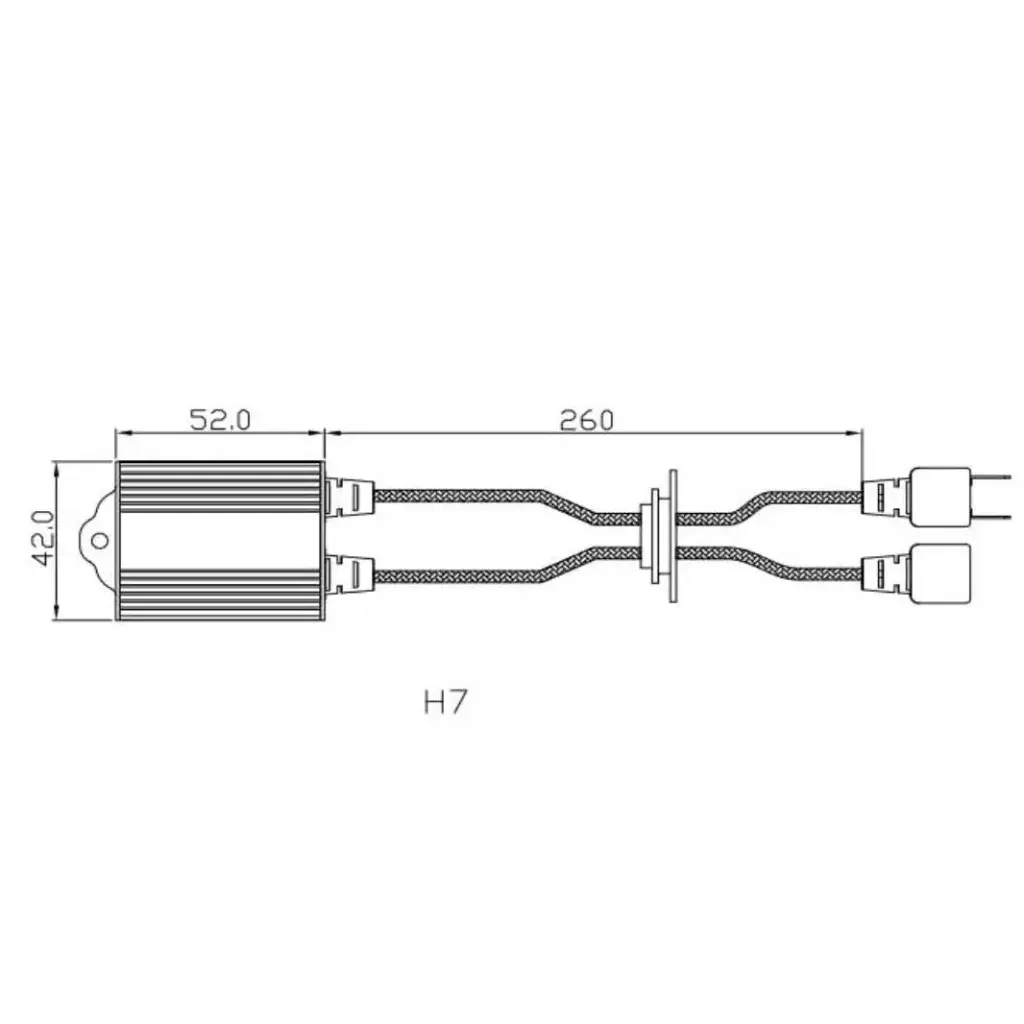 Обманки цифрові для LED ламп Prime-X CD H7 