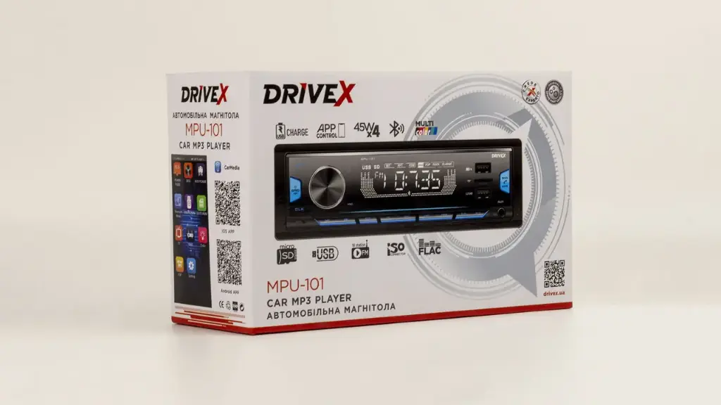 Автомагнітола 1-Din DriveX MPU-101 