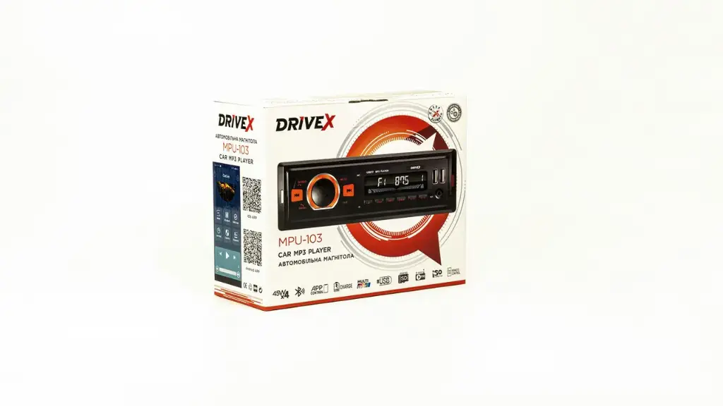 Автомагнітола 1-Din DriveX MPU-103 