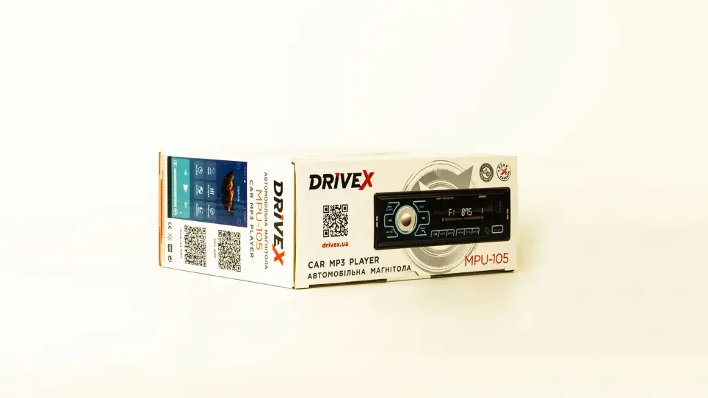 Автомагнітола 1-Din DriveX MPU-105 