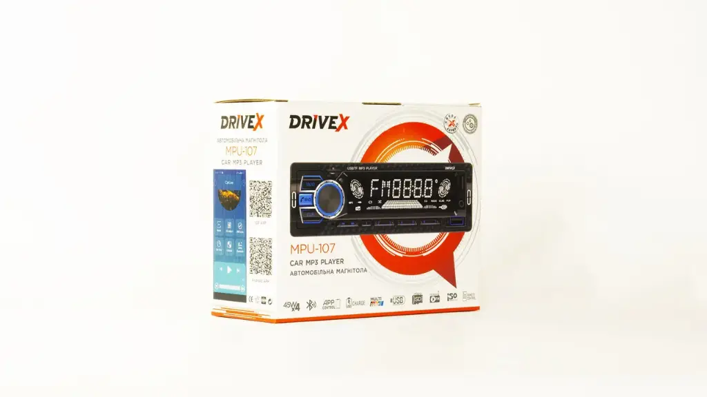 Автомагнітола 1-Din DriveX MPU-107 