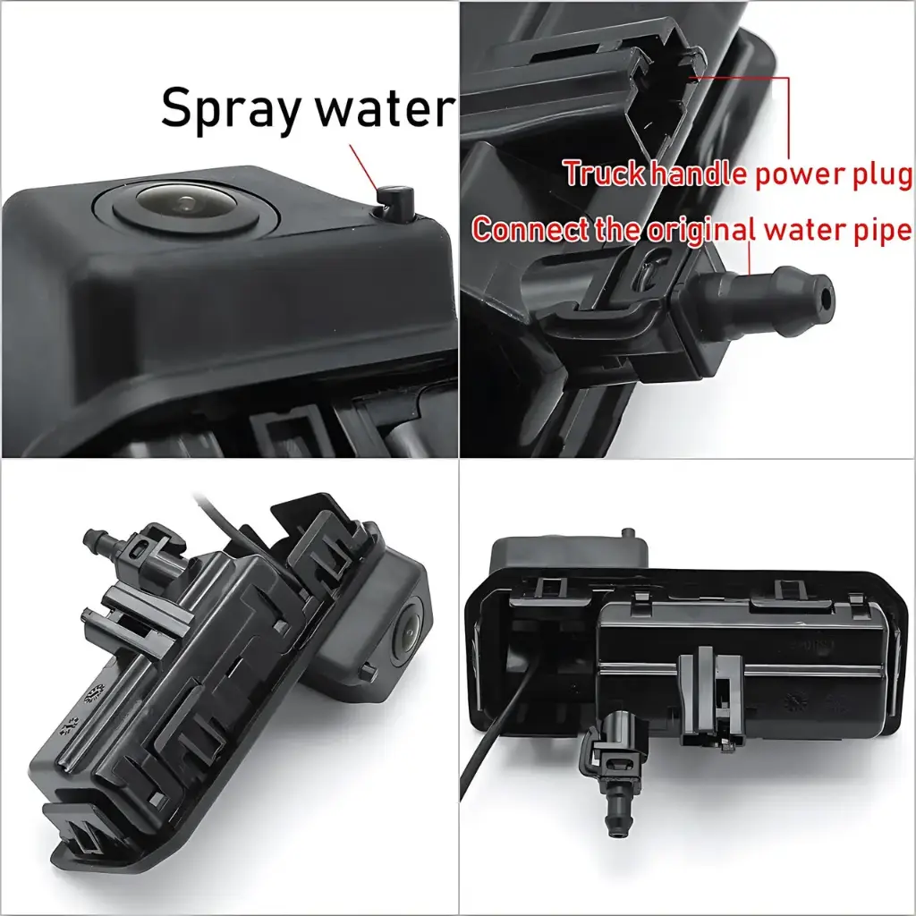 Камера заднього огляду в ручку багажника для Audi / VW / Skoda / Porsche - AHD (2053) 720p (CCD) 170° (LS8046) 