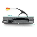 Камера заднього огляду в ручку багажника для Ford Focus - AHD (2053) 720p (CCD) 170° (LS8027) 