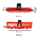 Камера заднього огляду в стоп сигнал для Volkswagen Caddy (2003-2019) - AHD Sony (2053) 1080p 175° (JS816) 