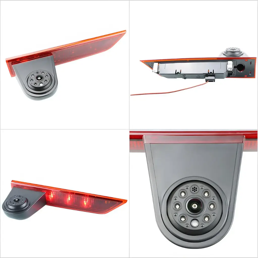 Камера заднего вида в стоп сигнал для Ford Transit Custom (≈ 2012-2015) - AHD Sony (2053) 1080p 120° (JS835) 