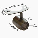 Камера заднього/переднього огляду Prime-X MCM-03 (метелик) 