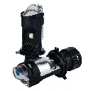 LED лампи автомобільні з лінзою DriveX LE-07 H4 H/L 6000K 55W 9-32V к-т.