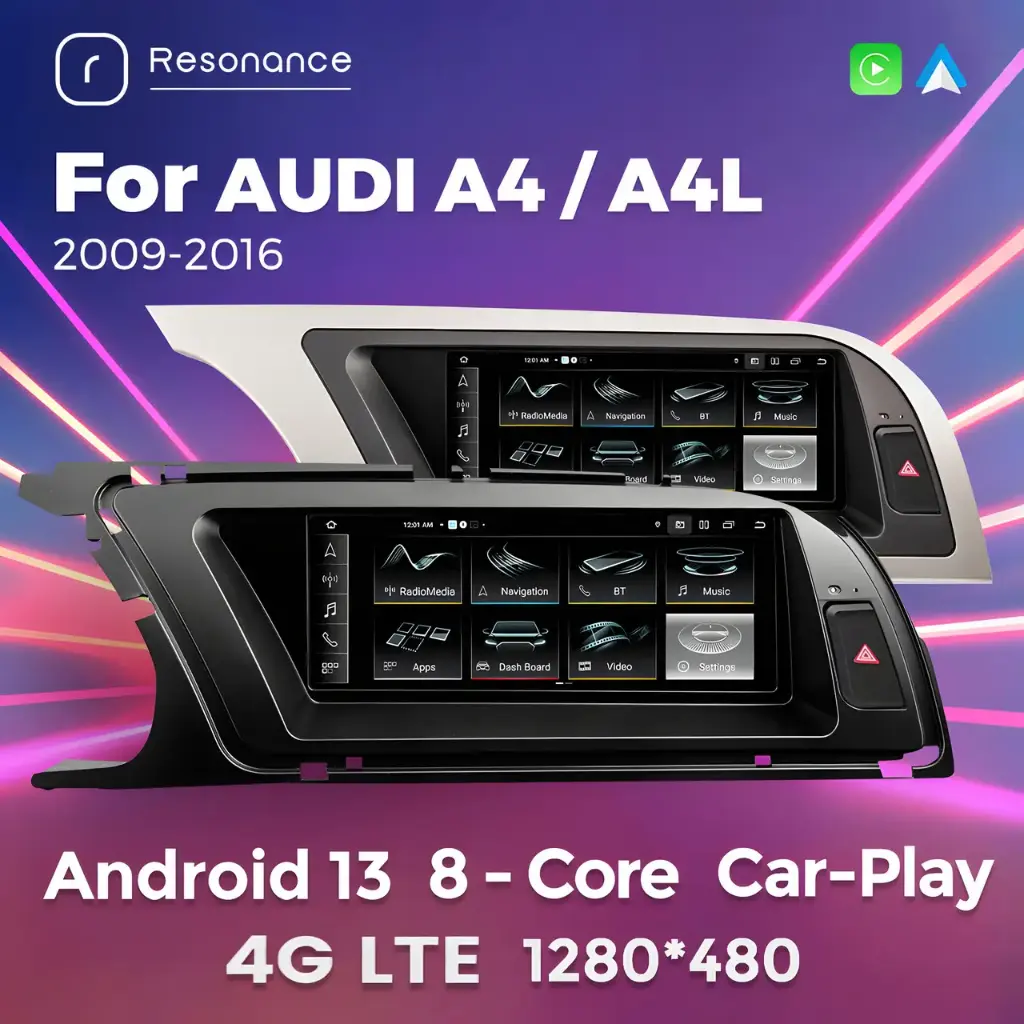 Штатна магнітола Audi A4, A4L (B8) (Low, 4/64)