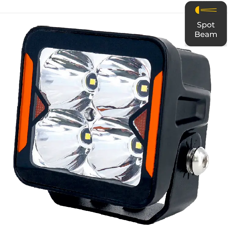 Фара додаткового світла DriveX WL SQ-103 DLX 3" SP+DRL 4L-20W OSR