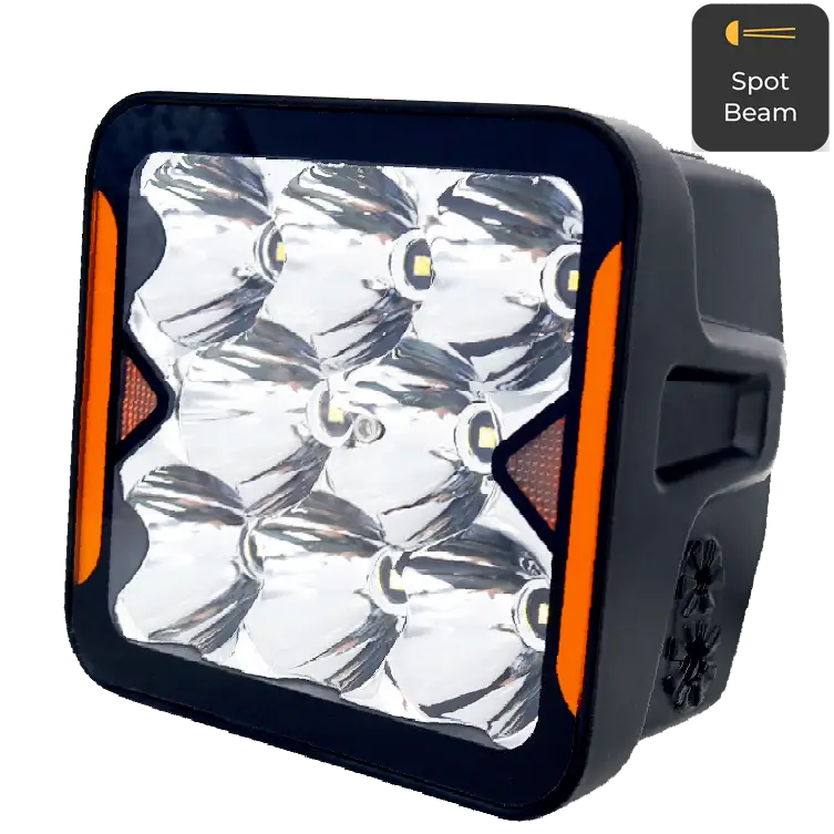 Фара додаткового світла DriveX WL SQ-109 DLX 4" SP+DRL 8L-40W OSR