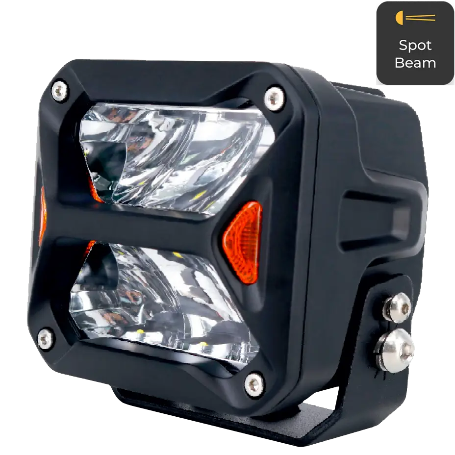 Фара додаткового світла DriveX WL SQ-112 DLX 4" SP+DRL 6L-30W OSR