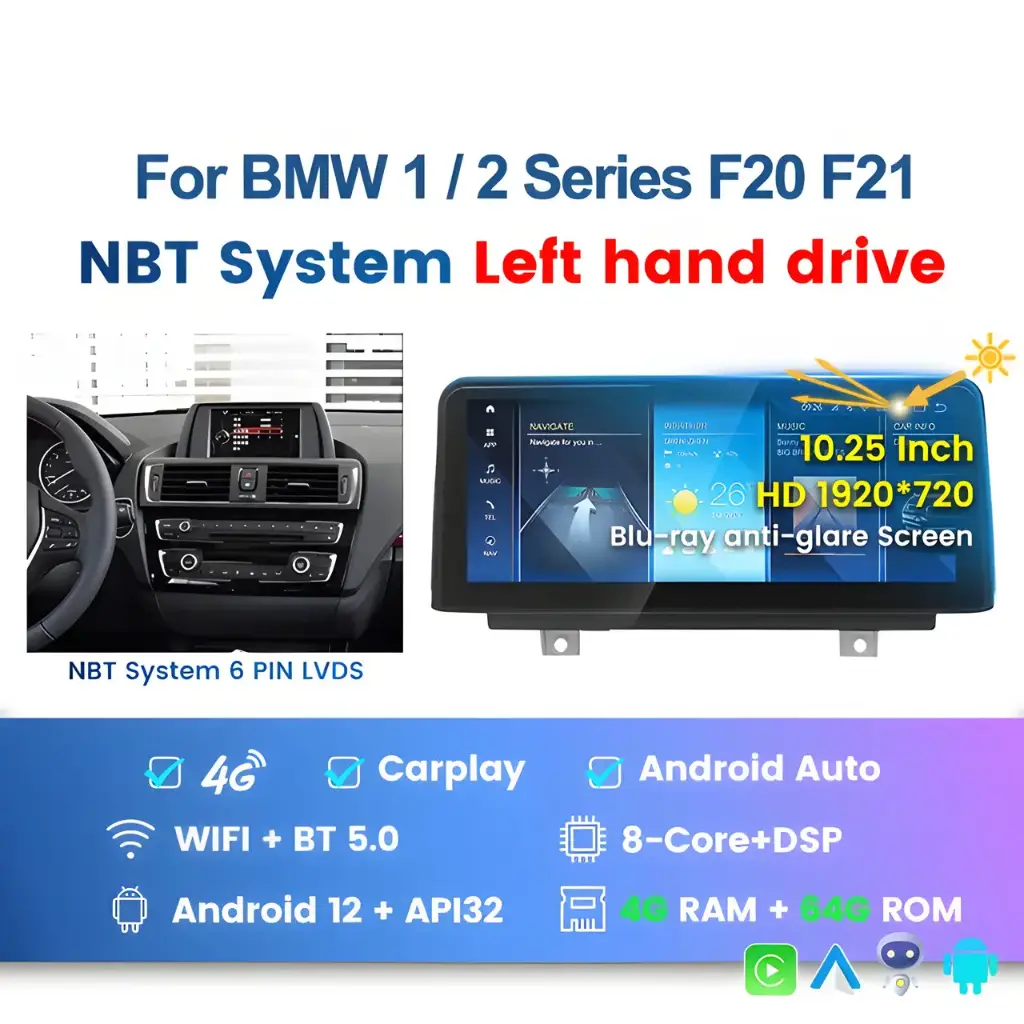 Штатна магнітола BMW 2-серії (F22 / F23) (4/64)