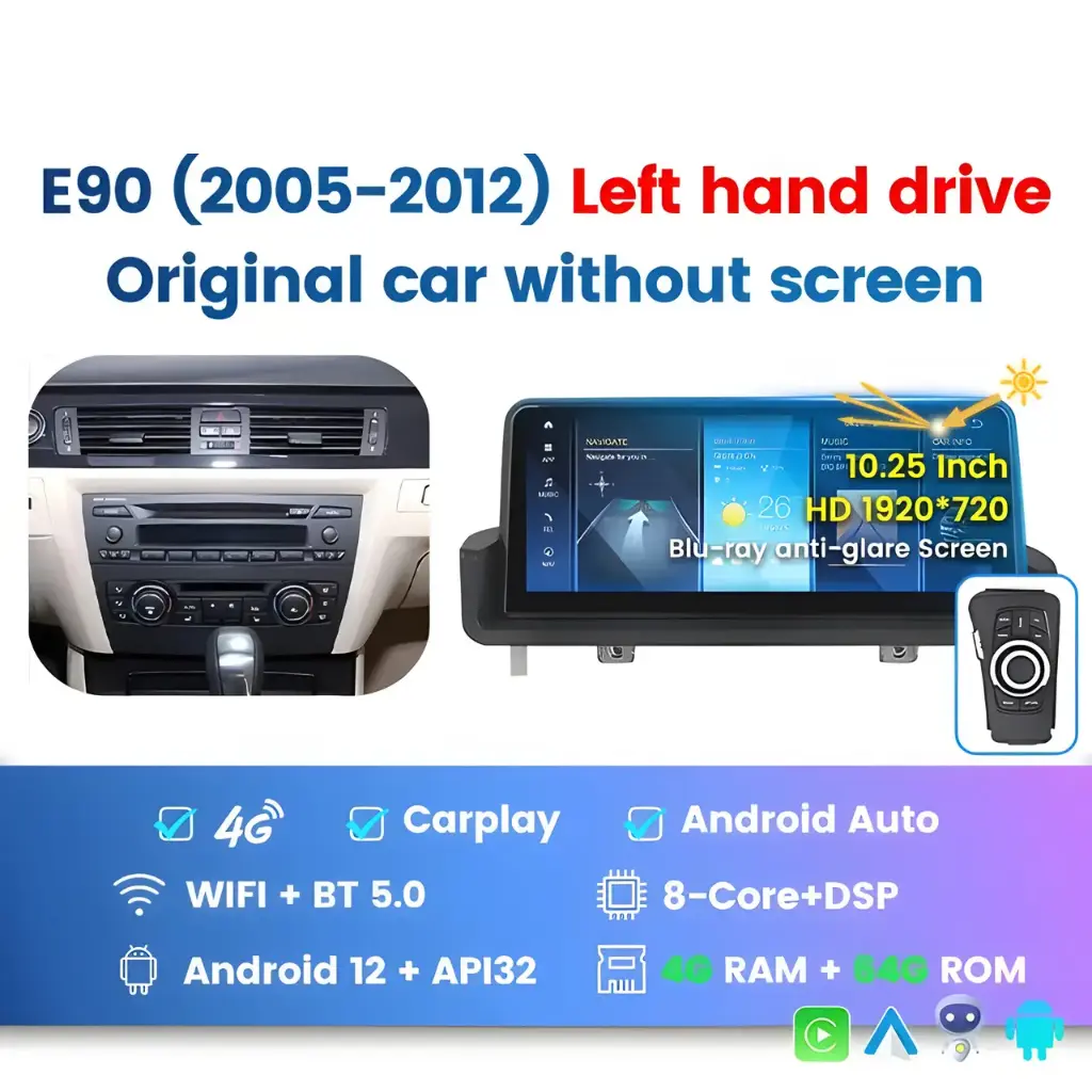 Штатна магнітола BMW 3-серії (E90 / E91 / E92) (4/64)