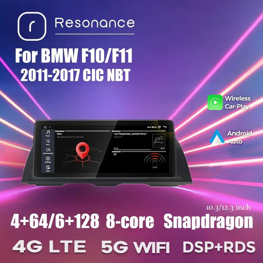 Магнітола BMW 5 Series F10/F11 (4/64, 10.3", NBT)