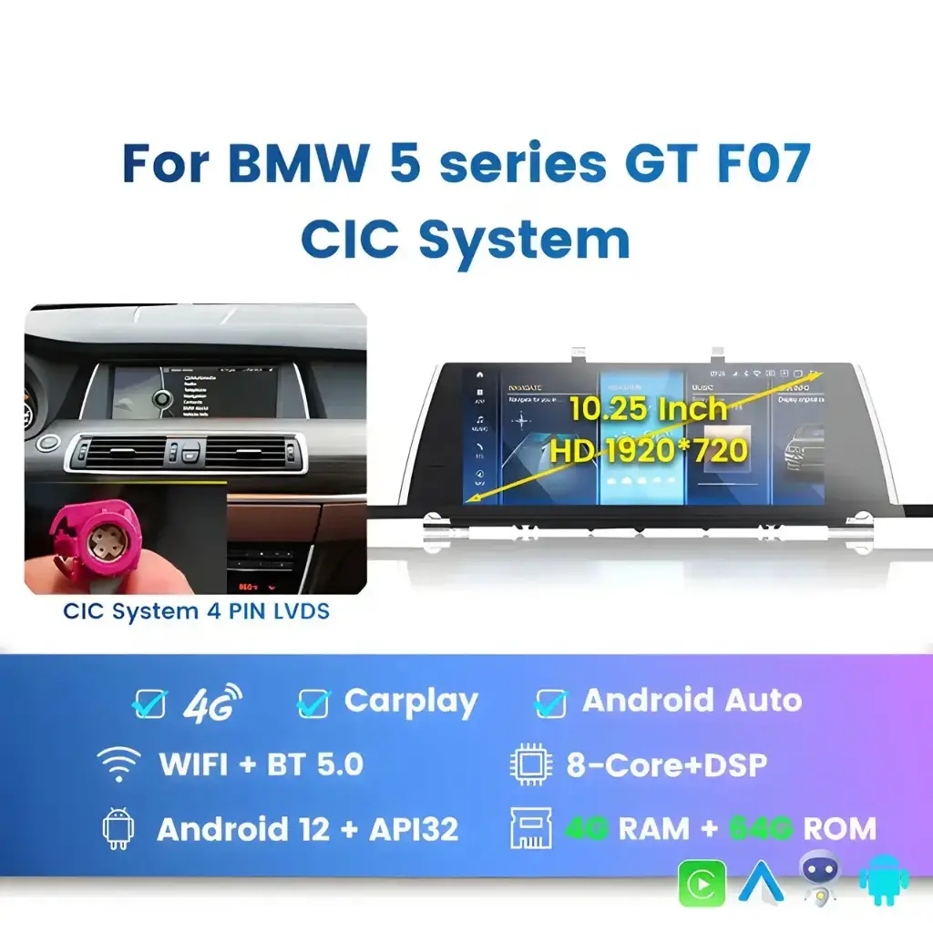 Штатна магнітола BMW 5-серії GT (F07) (4/64)