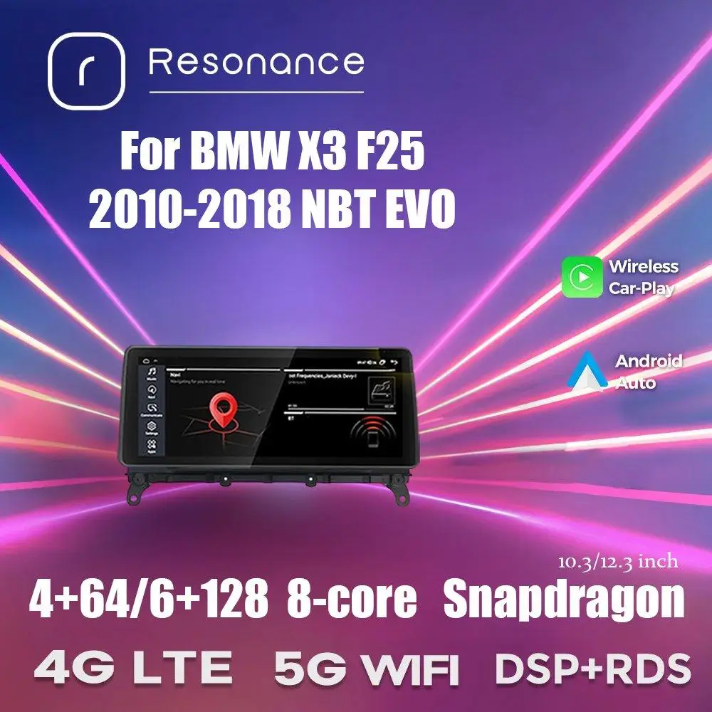 Магнітола BMW X3 F25 (4/64, 10.3", NBT EVO)