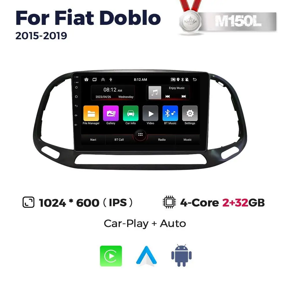 Магнітола Fiat Doblo 2