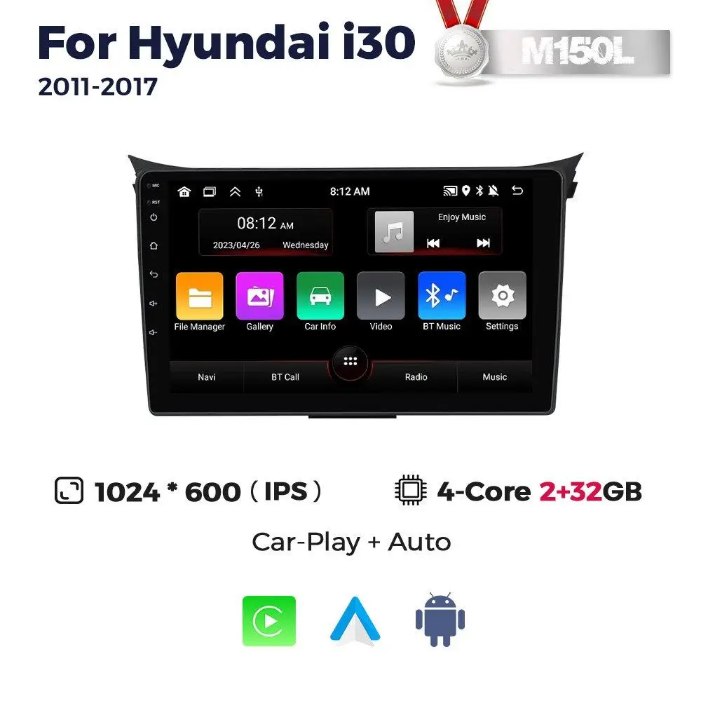 Магнітола Hyundai i30 (GD)