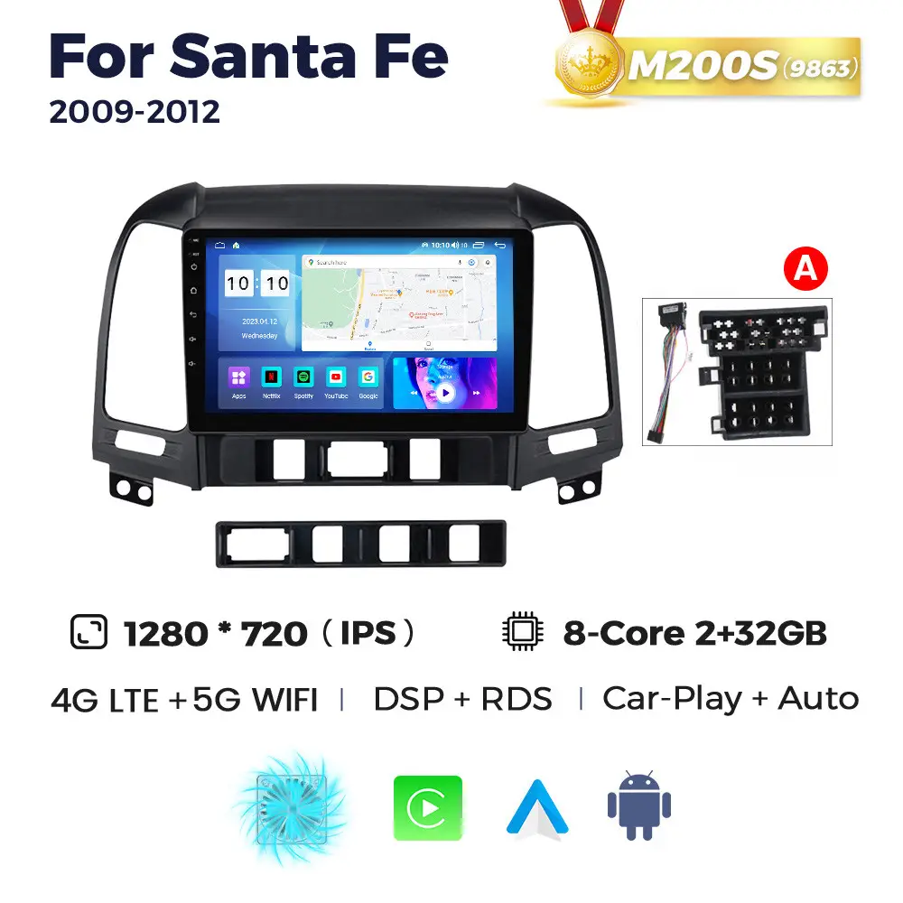 Магнітола Hyundai Santa Fe