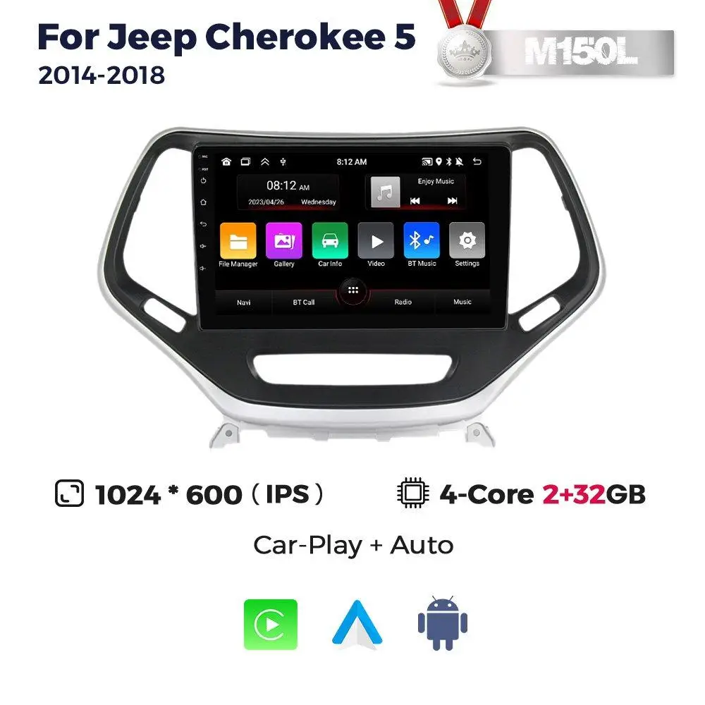 Магнітола Jeep Cherokee